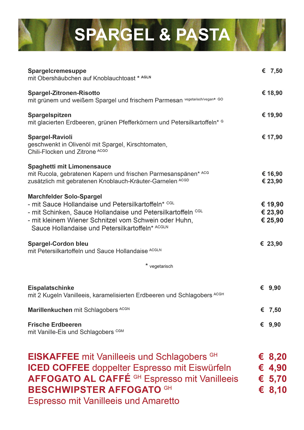 2026 Highlander Spargel und Pasta