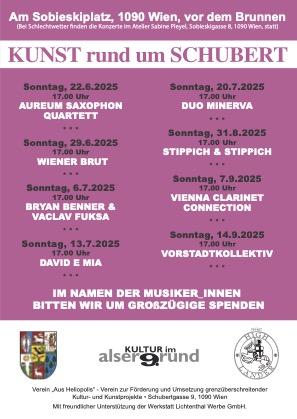 Konzerte Sobieskiplatz 2025